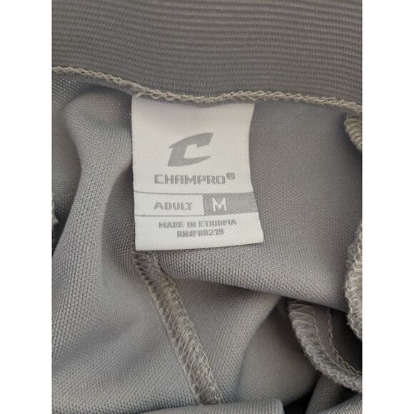 Champ Pro Sports Adult Baseball Pants Size Adult Medium Gray Champro EUC - Picture 8 of 9